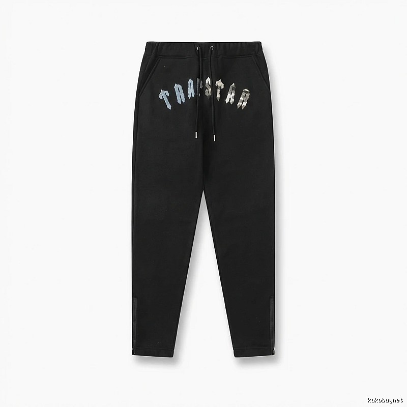 Trapstar Letter Style Black Sweatpants