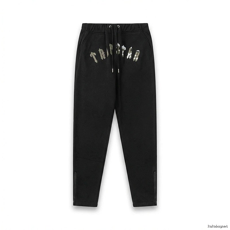 Trapstar Letter Style Black Sweatpants