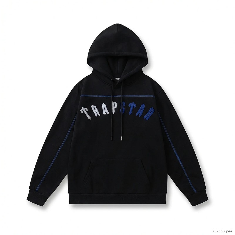 Trapstar Letter Style Black Sweatshirt