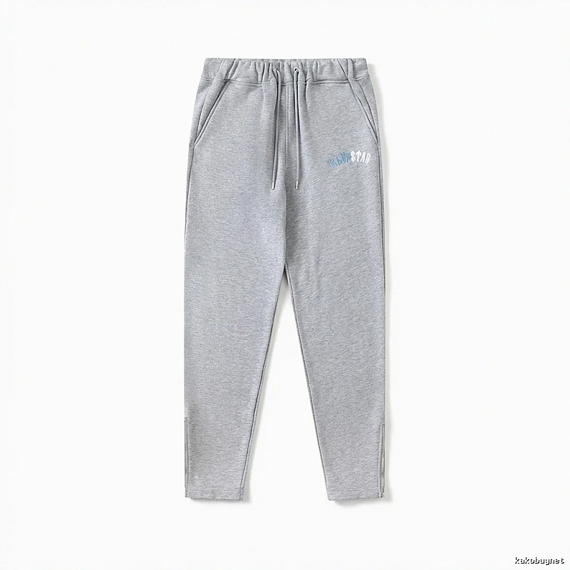 Trapstar minimalist light gray sweatpants