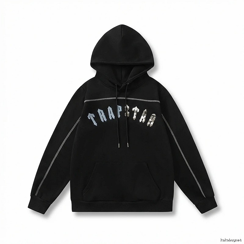 Trapstar Trendy Black Hoodie