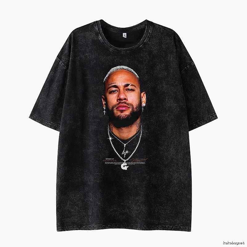 Tupac Streetwear Portrait graphic T-shirt Black Tupac Collage with Logo Accent