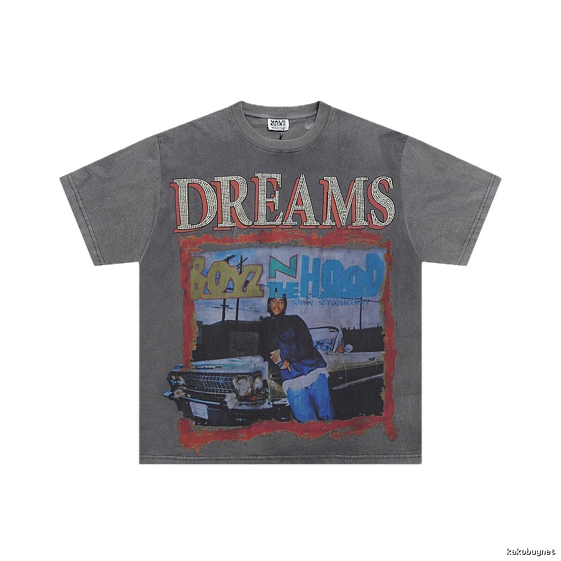 Valley Dreams American Retro Smoky Gray T-Shirt