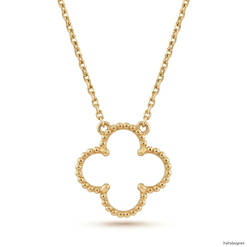 Van Cleef & Arpels Four-leaf Clover Gold Necklace